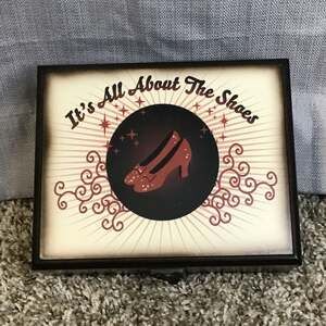 S.S. Sarna The Wizard of Oz It's All About The Shoes Jewelry Box